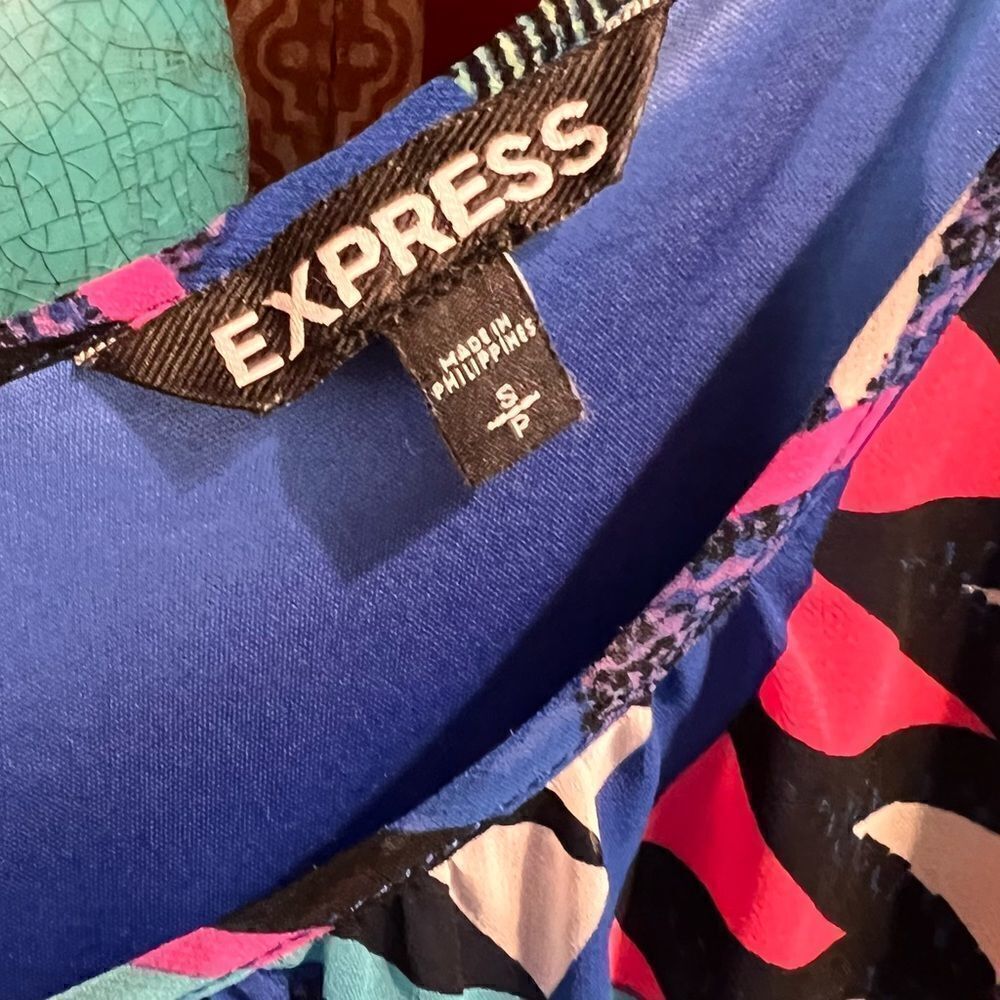 Express Colorful Dress | Size Small | Multi-Color - Picture 2 of 6